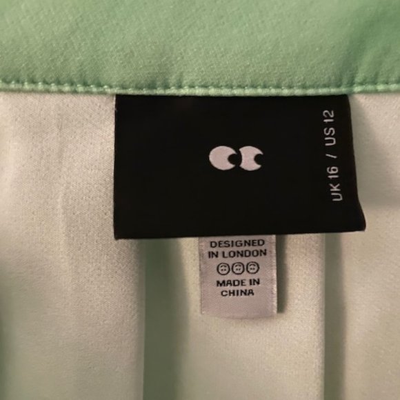 Lazy Oaf Green Pleated Mini Skirt - Picture 2 of 5